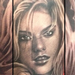 Tattoos - Black and Grey Portrait Tattoo - 66297